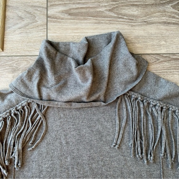 Love  & Legend Cowl Neck Fringe Sweater - Picture 5 of 16
